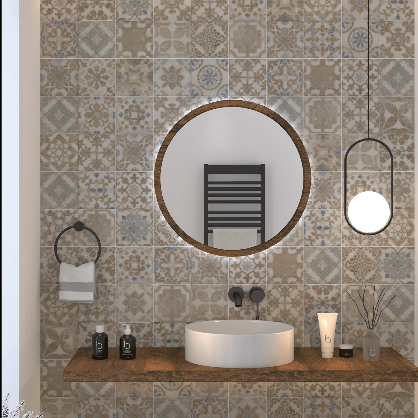 Bulla Regia 15 × 15 cm — Porcelain tile