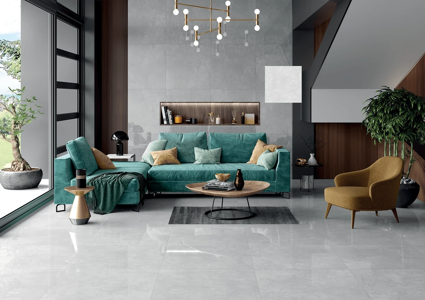 Ocean 60 × 60 cm — Porcelain tile