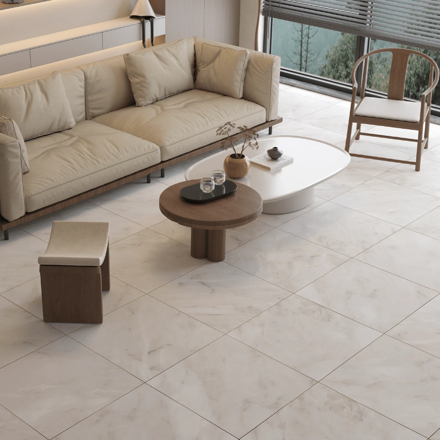 Onyx 60 × 60 cm — Porcelain tile
