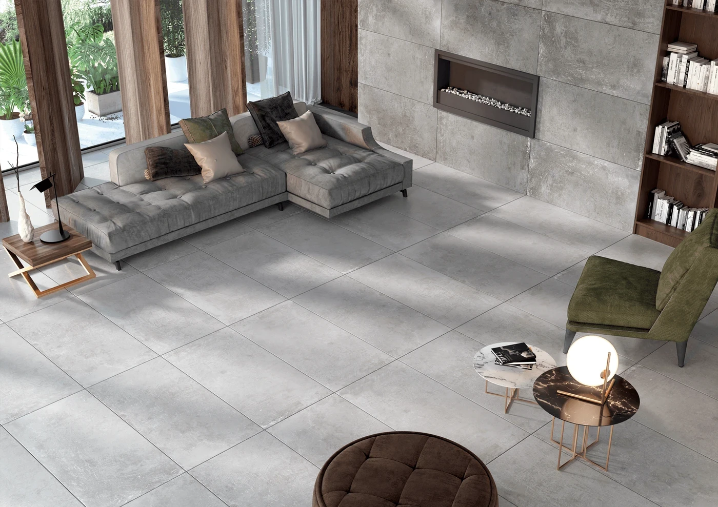 Akrom 60 × 120 cm — Porcelain tile