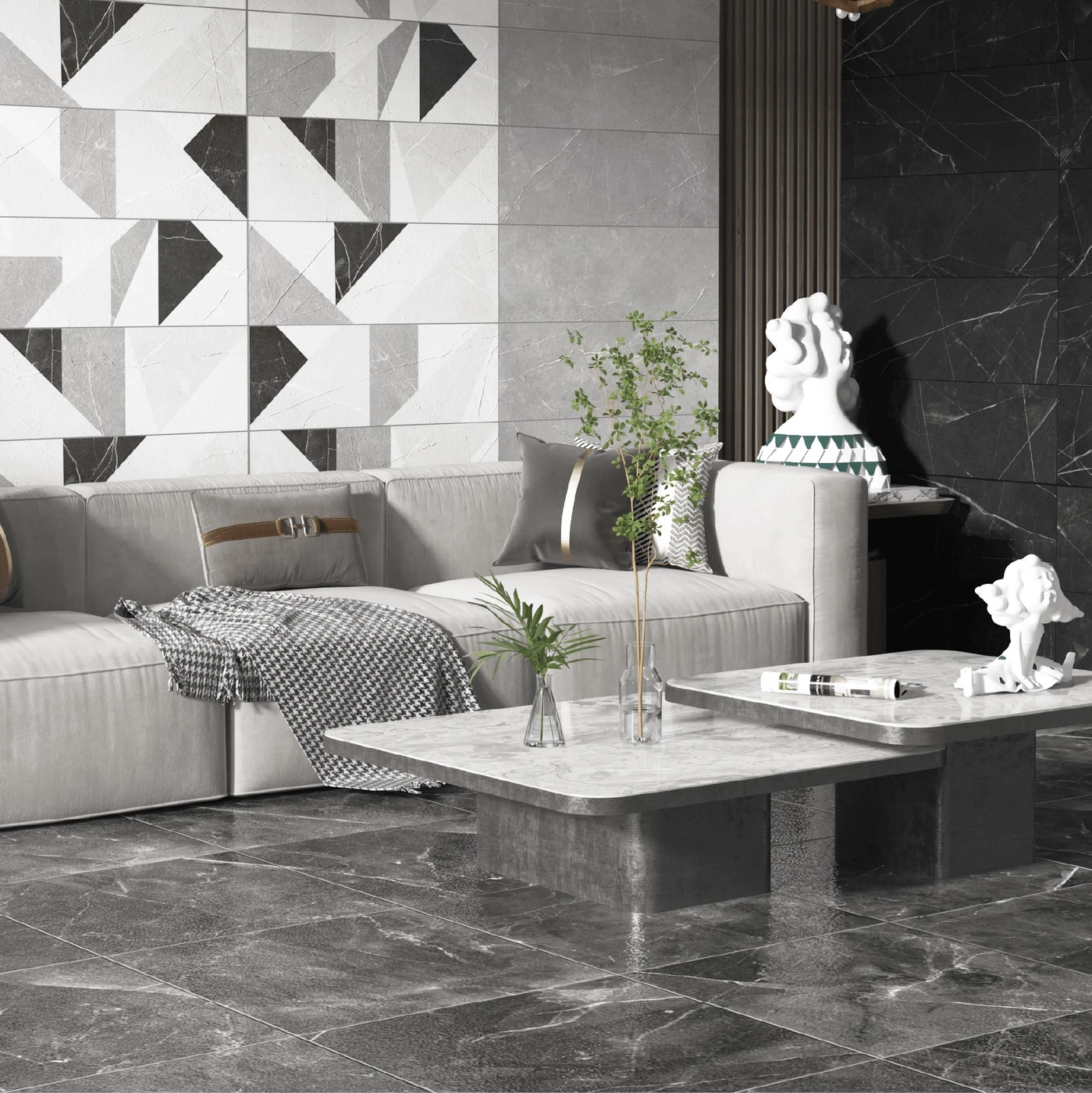 Karachi 30 × 90 cm — Wall tile