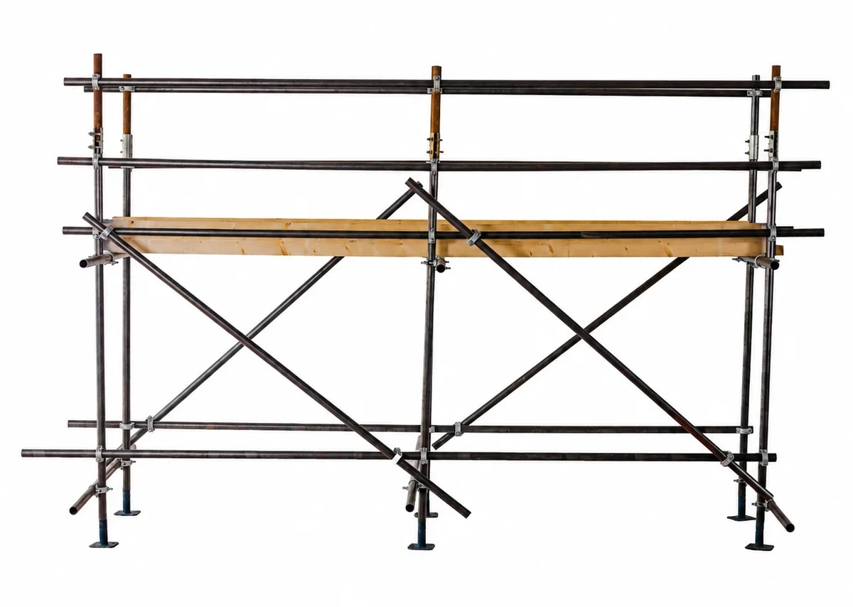Tube-and-coupler scaffolding