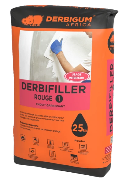 DERBIFILLER ROUGE 1 — powdered filling coat