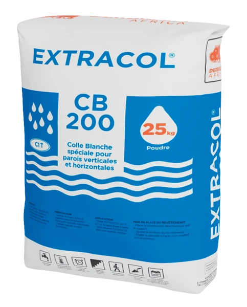 EXTRACOL CB 200 C1TE — white tile adhesive