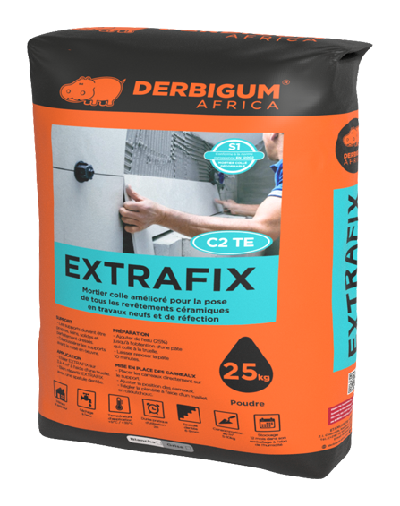 EXTRAFIX C2TES1 — deformable tile adhesive