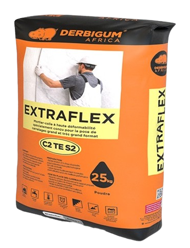 EXTRAFLEX C2TES2 — large-format tile adhesive