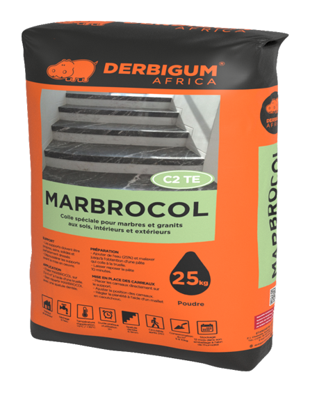 MARBROCOL C2TE — marble and granite adhesive