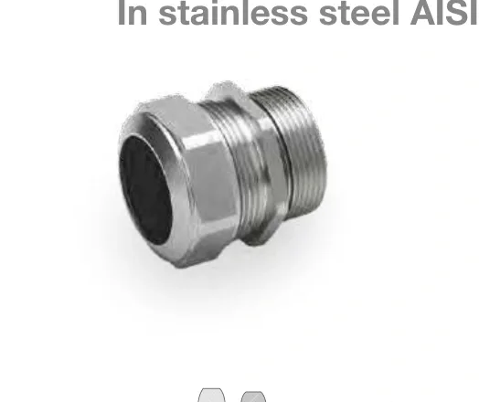 Cable gland — in stainless steel AISI 303 6018X