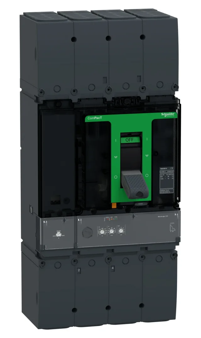 Disjoncteur ComPacT NSX C40K42D250 — 4P, 250 A, MicroLogic 2.3