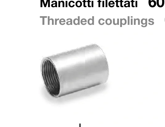 Accessories — Threaded couplings 6003
