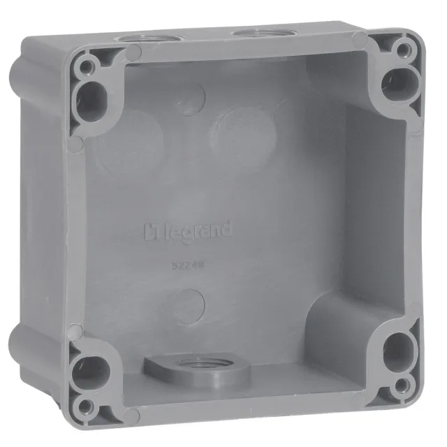 Boîtier réversible Hypra IP44/55 pour Prisinter fixe 3P+N+T 16A – plastique — Legrand