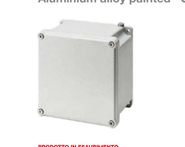 Boîtes de dérivation — alliage d’aluminium peint 65310