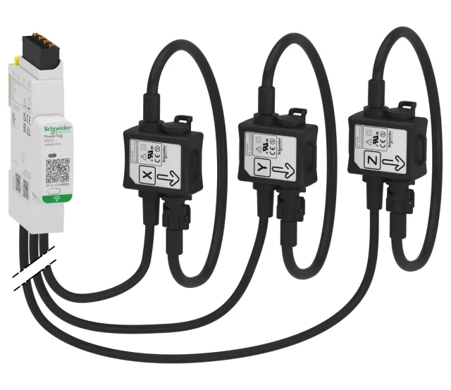 PowerLogic PowerTag Energy A9MEM1593 wireless energy sensor – R2000 – 3P / 3P+N – 2000 A
