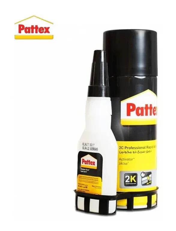 Pattex MDF Kit — rapid adhesive and activator 100 g + 400 ml