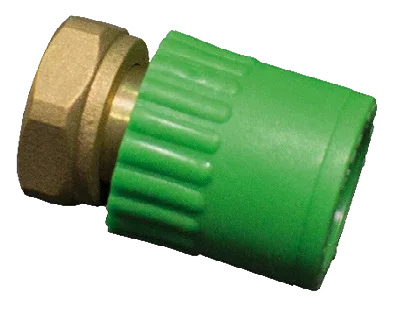 PPR swivel-nut adapter — Ø 25 – 3/4 F