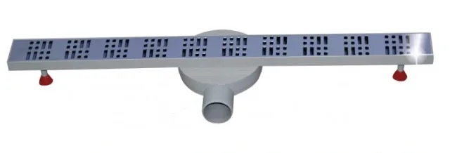 Caniveau de douche inox-Slim orientable L700 Prestige 316L EJIM JSB1044