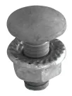 Screw and nut hot-dip galvanized — S5