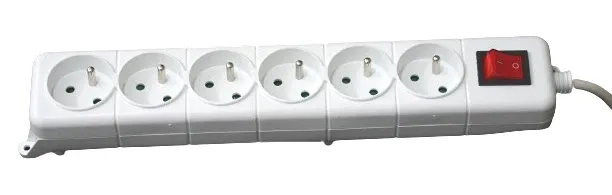 6-outlet switched power strip SOMEF