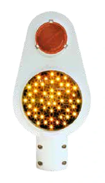Balises routières sur tige — LSA33 série – Deux feux concentriques avec lampe LED