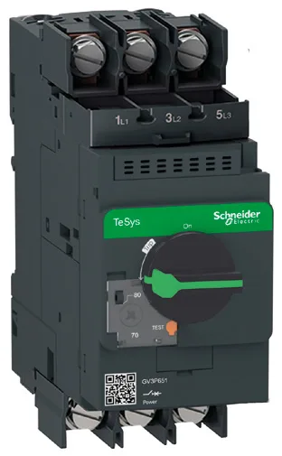 TeSys GV3P506 motor circuit breaker — 37 to 50 A