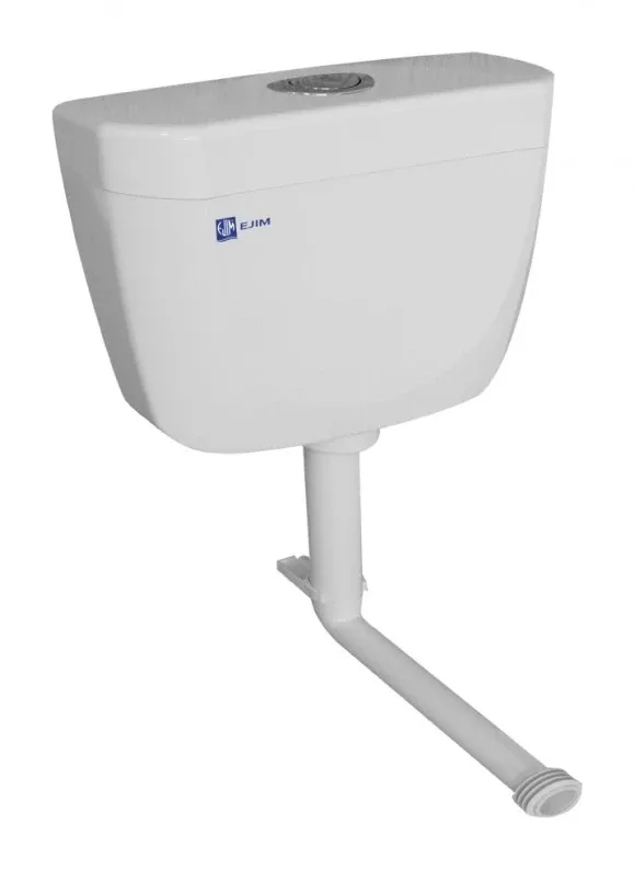 Low-level flush cistern side inlet push-button metallic — EJIM JWC2111