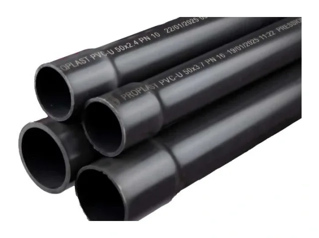 PVC-U pressure pipe PN6, PN10 and PN16
