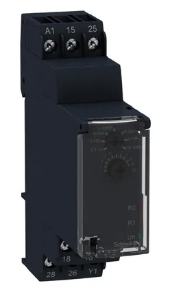 Modular timing relay RE22R2AMU — 24 V DC / 24…240 V AC