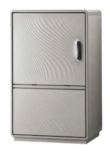 Armoire de voirie Grafi 5 Largeur 580 mm — Un compartiment avec socle