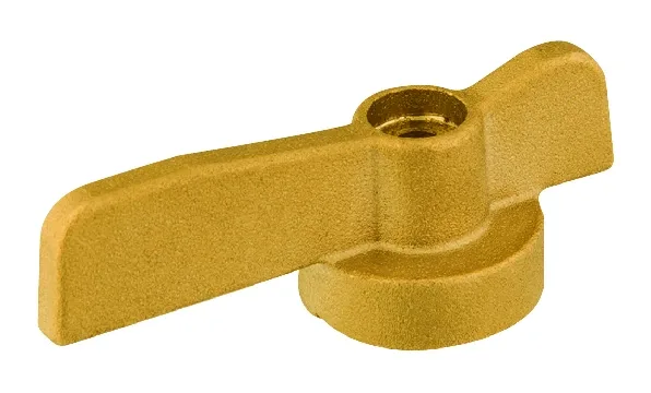 Brass butterfly tap handle — SOPAL