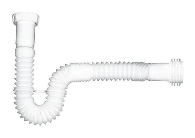 Flexible waste trap with lip seal Ø33 — EJIM JSB1094