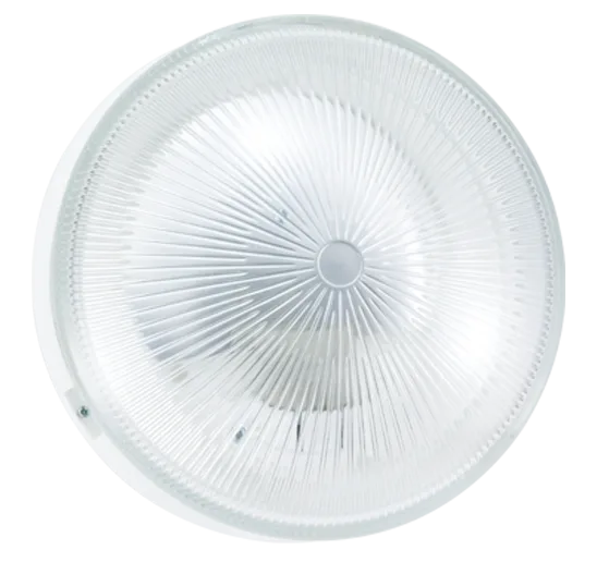 STIEL round glass bulkhead light 100W – B22
