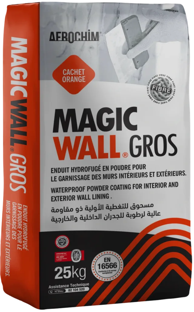 MAGIC WALL GROS water-repellent filling render