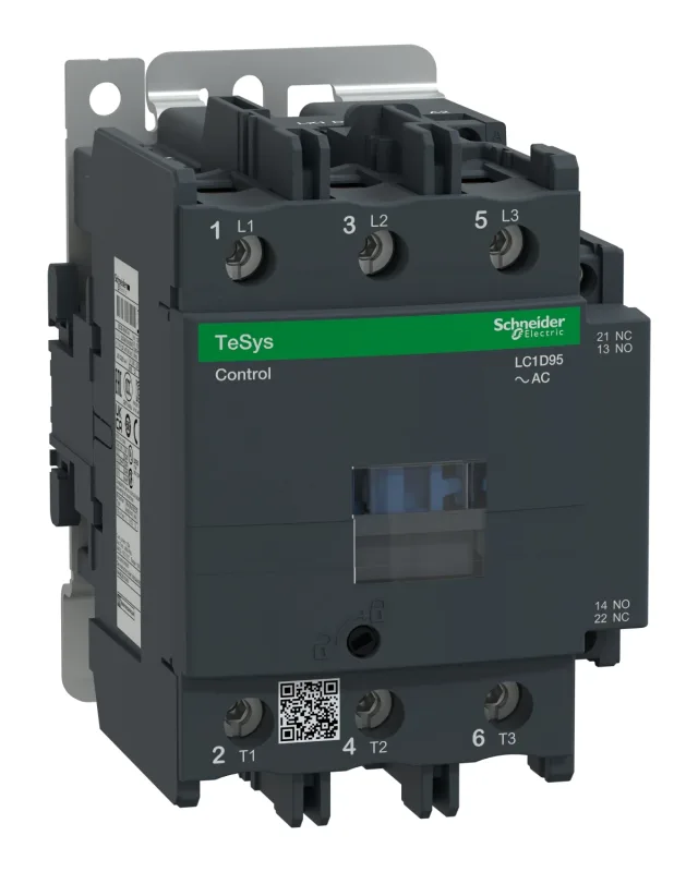 TeSys Deca LC1D95P7 contactor — 3P, 95 A AC-3/AC-3e, 230 V AC, 50/60 Hz control