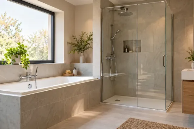 Range selection: Baths & showers