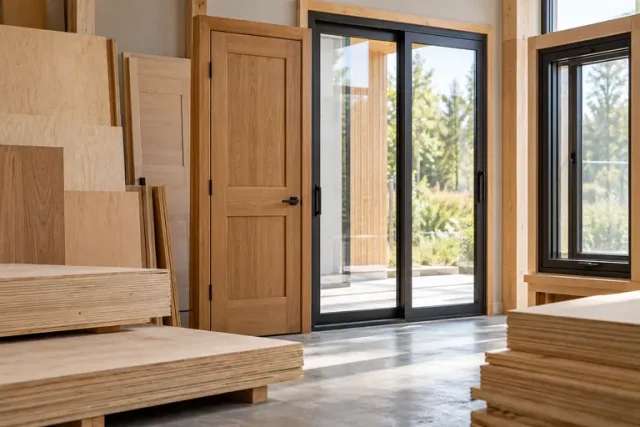 Doors, windows & plywood