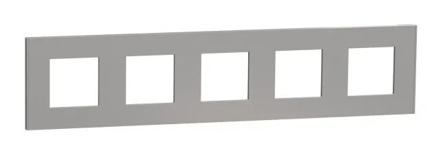 Plaque de finition New Unica NU601030 — aluminium