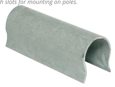 Fiberglass channel