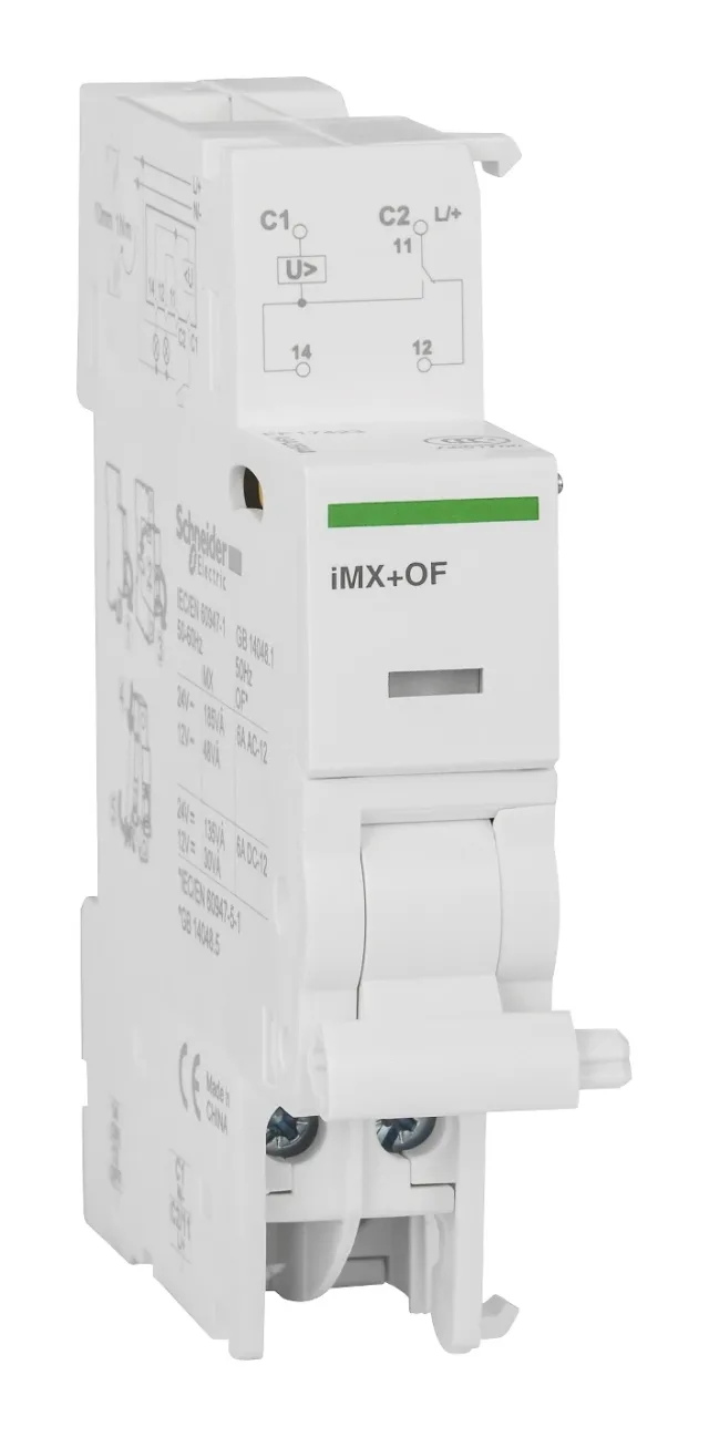 Déclencheur à émission de tension Acti9 iMX+OF 12–24 V CA/CC — A9A26948