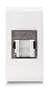 Prise informatique CAT 6A CLARA 43 1 modules — SOMEF 431028C6AS
