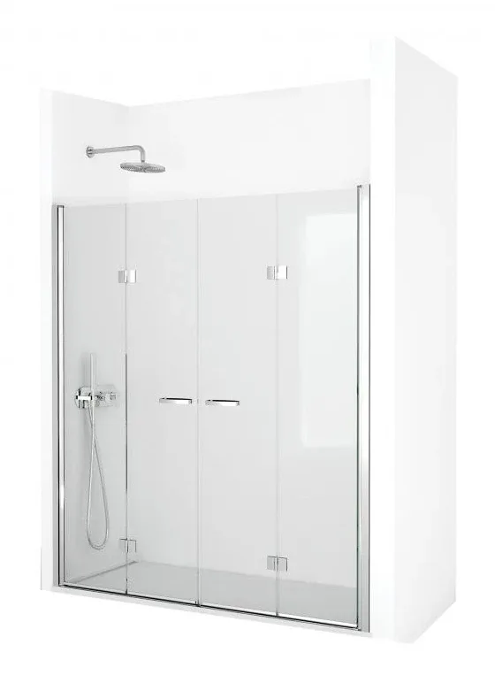 Shower enclosure VOLTA corner one fixed side panel — SOPAL