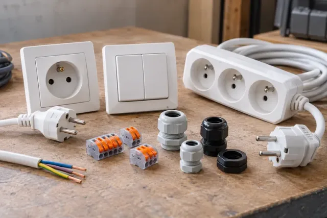 Range selection: Wiring accessories & connections