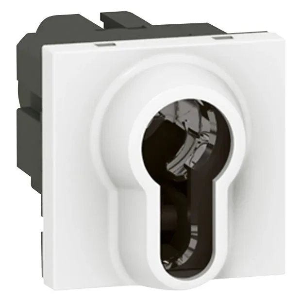 Legrand Mosaic switch — 10A, 250V, 2 modules — 077074