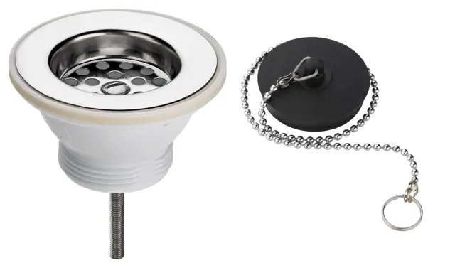 SOPAL — Screw-type waste + chain — 1919A10