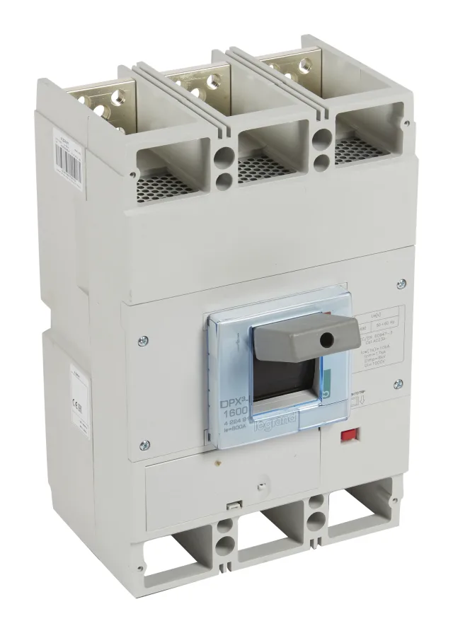 Interrupteur à déclenchement libre DPX³-I1600 – 3P – 800A — Legrand — 422491