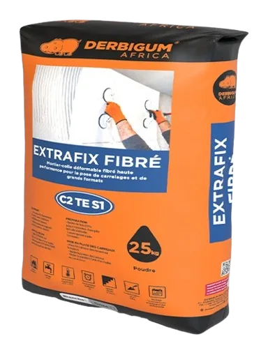 EXTRAFIX FIBRÉ C2TES1 — mortier-colle renforcé