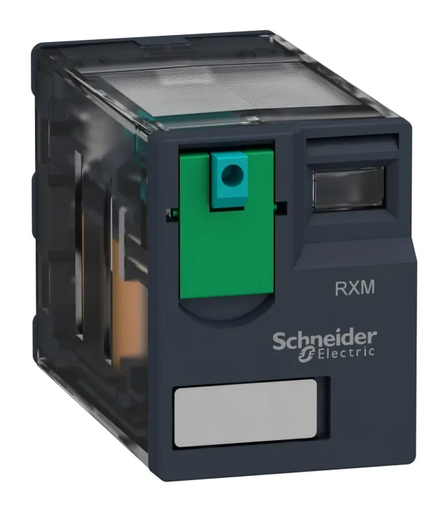 Relais miniature embrochable RXM4GB1BD — 24 V DC