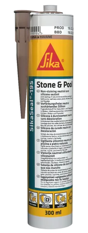 SikaSeal®-195 — Silicone sealant for natural stone and pools