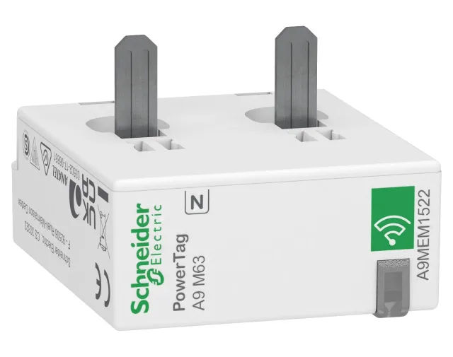 PowerLogic PowerTag Energy A9MEM1522 wireless energy sensor – M63 – 1P+N – 63 A