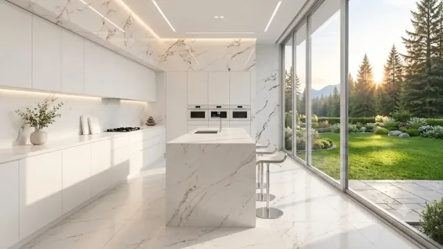 Blanco 60 × 120 cm — Porcelain tile