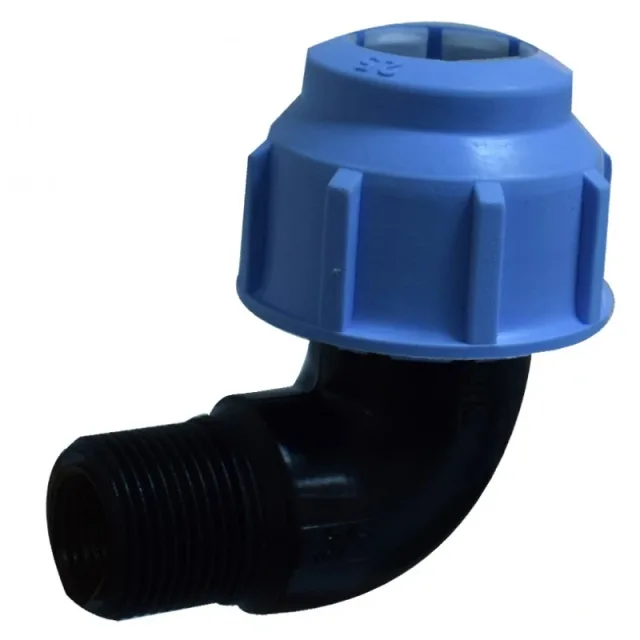 Bargaterre compression elbow male 25 × 3/4 — EJIM JCA4016